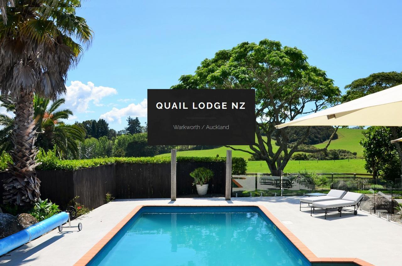 Quail Lodge Nz Snells Beach ภายนอก รูปภาพ